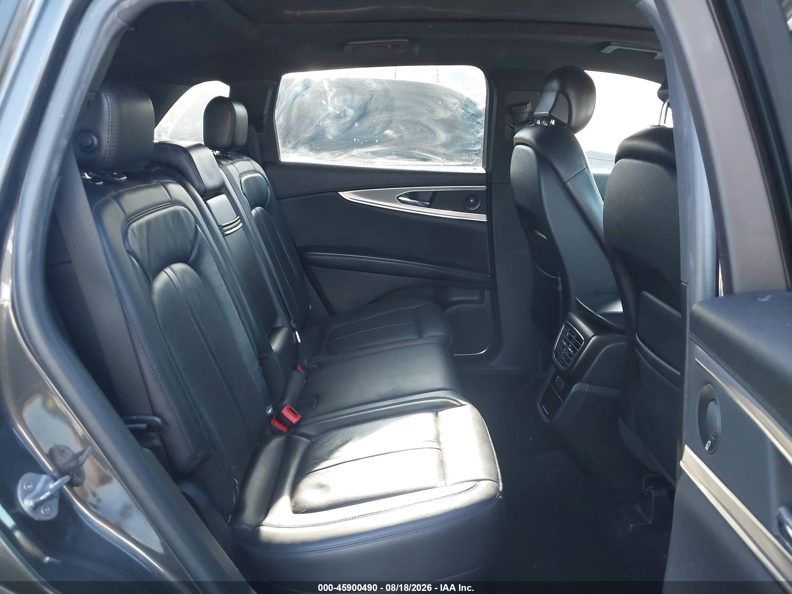 2019 Lincoln Nautilus Reserve Black vin: 2LMPJ6LP7KBL51304