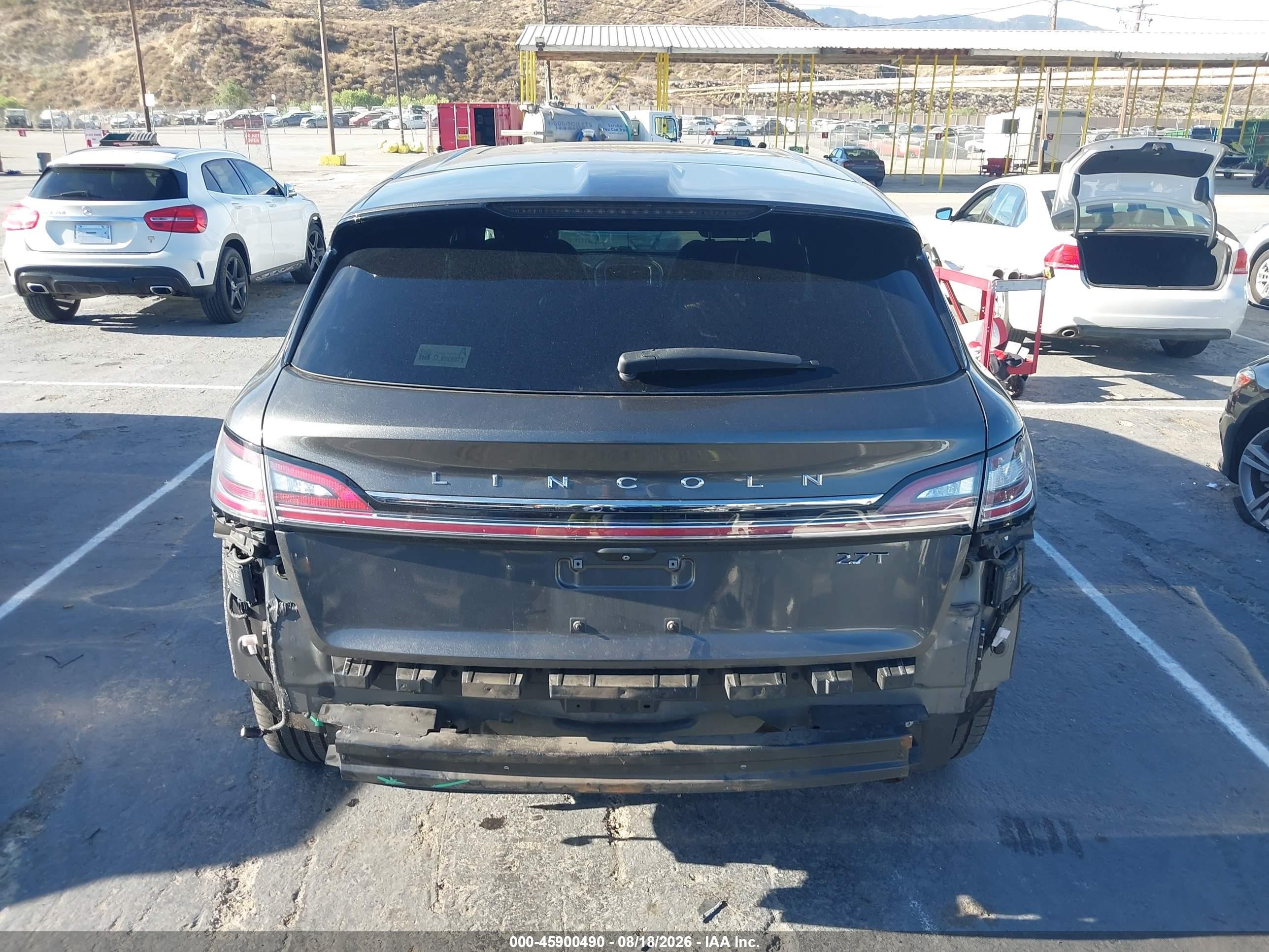 2019 Lincoln Nautilus Reserve Black vin: 2LMPJ6LP7KBL51304