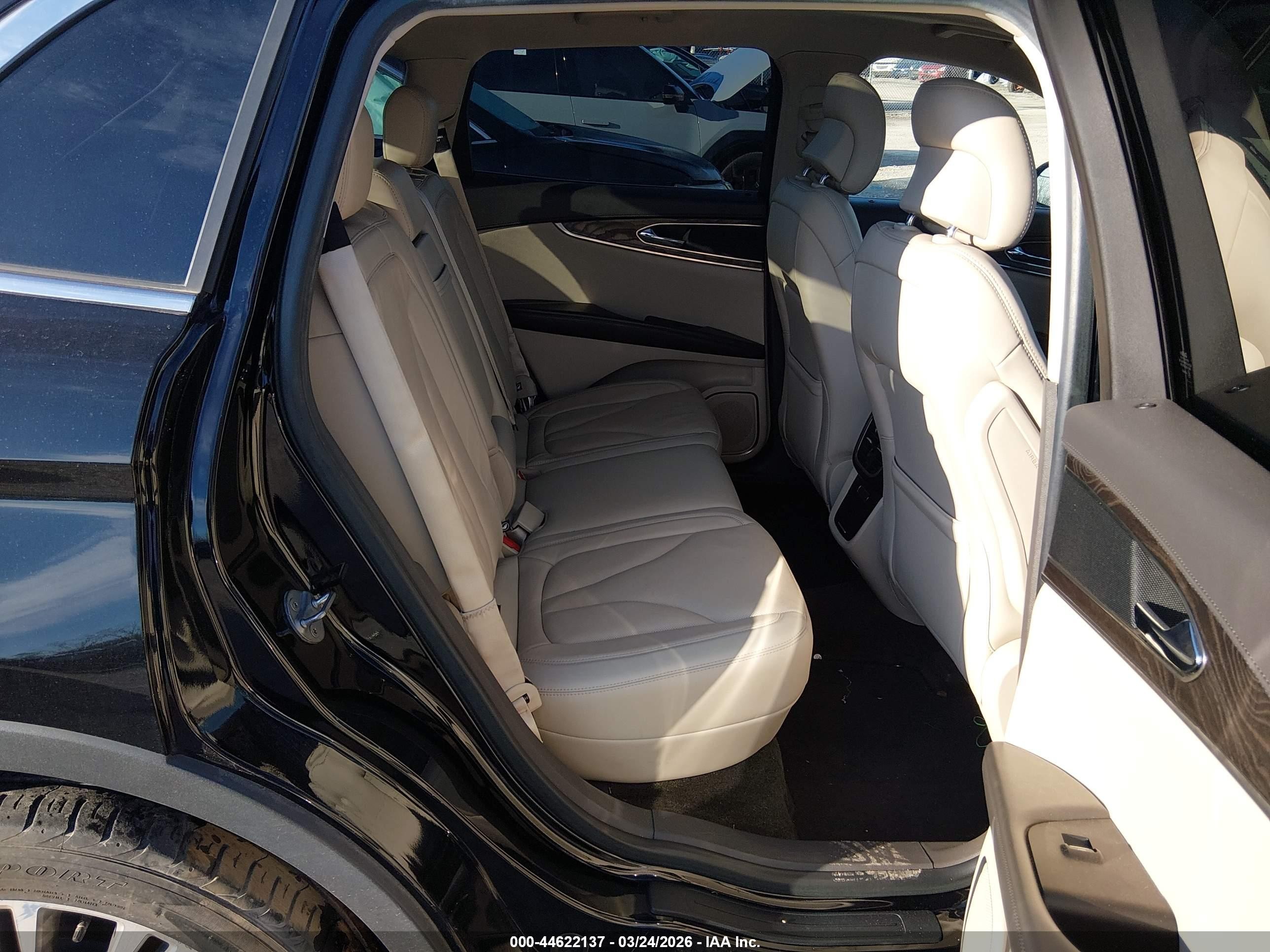 2017 Lincoln Mkx Reserve Black vin: 2LMPJ6LR3HBL34882