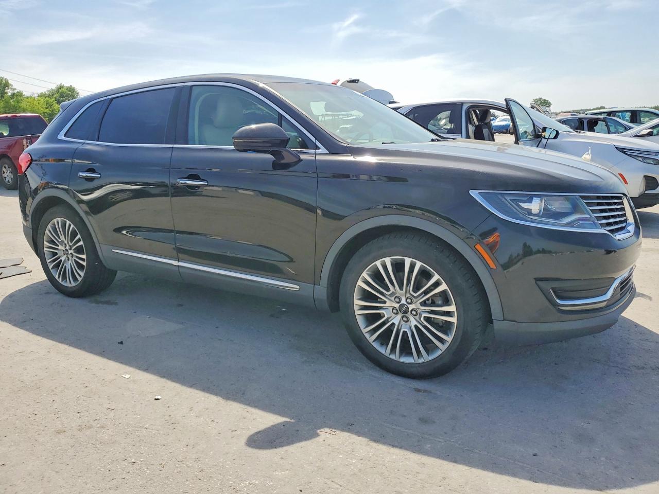 2017 Lincoln Mkx Reserve Black vin: 2LMPJ6LR4HBL26340