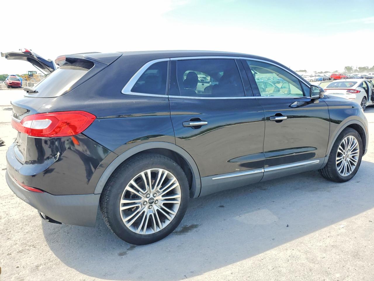 2017 Lincoln Mkx Reserve Black vin: 2LMPJ6LR4HBL26340
