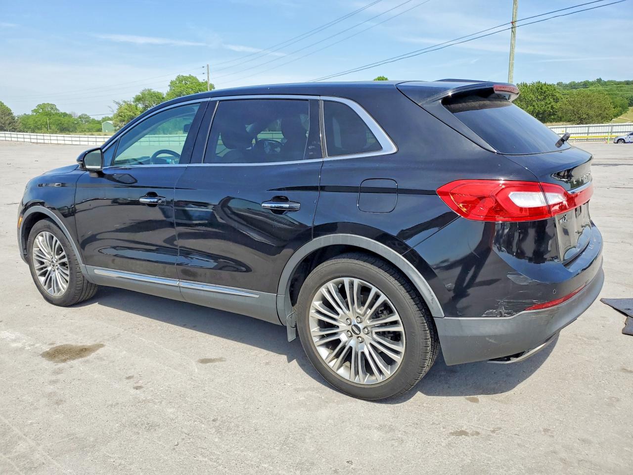 2017 Lincoln Mkx Reserve Black vin: 2LMPJ6LR4HBL26340