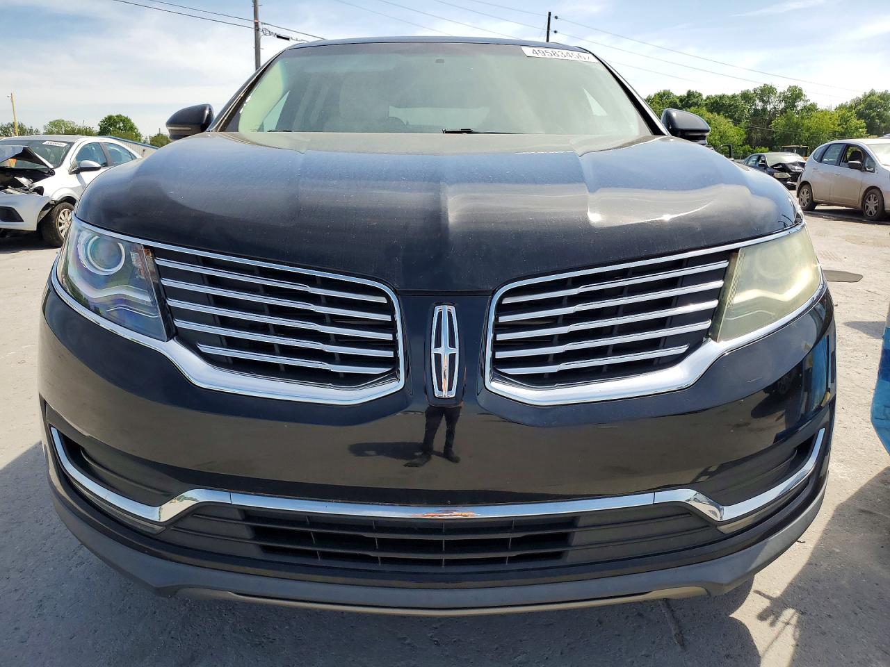 2017 Lincoln Mkx Reserve Black vin: 2LMPJ6LR4HBL26340