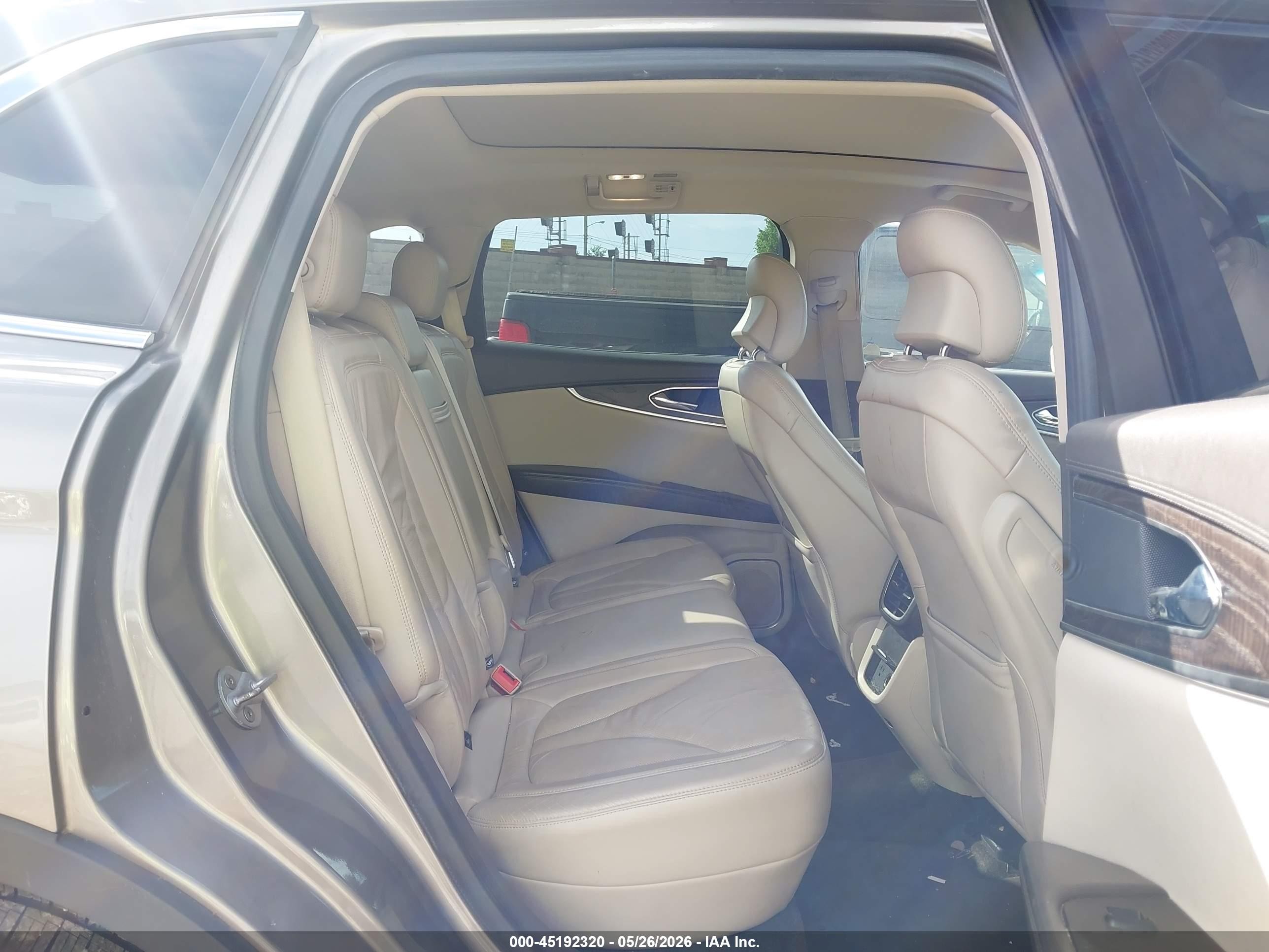 2017 Lincoln Mkx Reserve Gray vin: 2LMPJ6LR5HBL20370