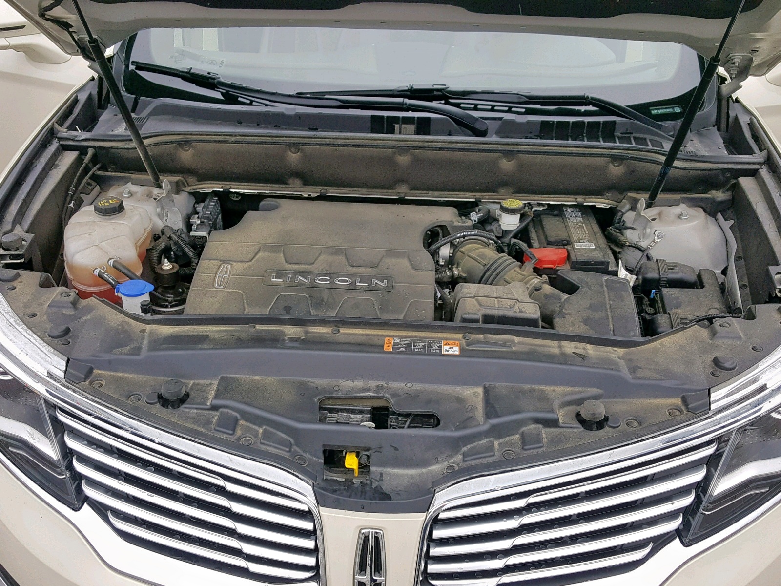 2016 Lincoln Mkx Reserve Кремовый vin: 2LMPJ6LR9GBL82725