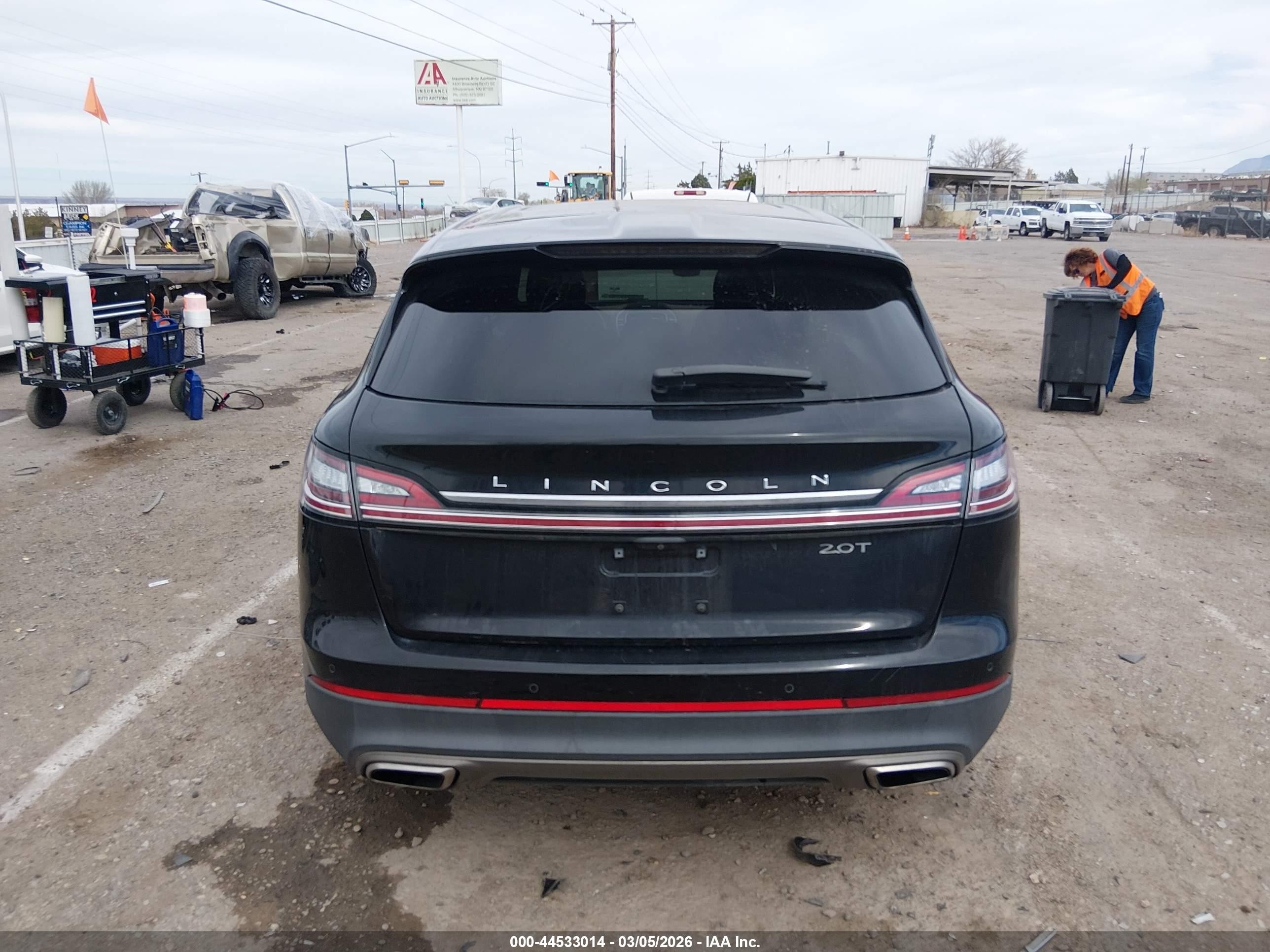 2019 Lincoln Nautilus Black Label Черный vin: 2LMPJ7J94KBL18657
