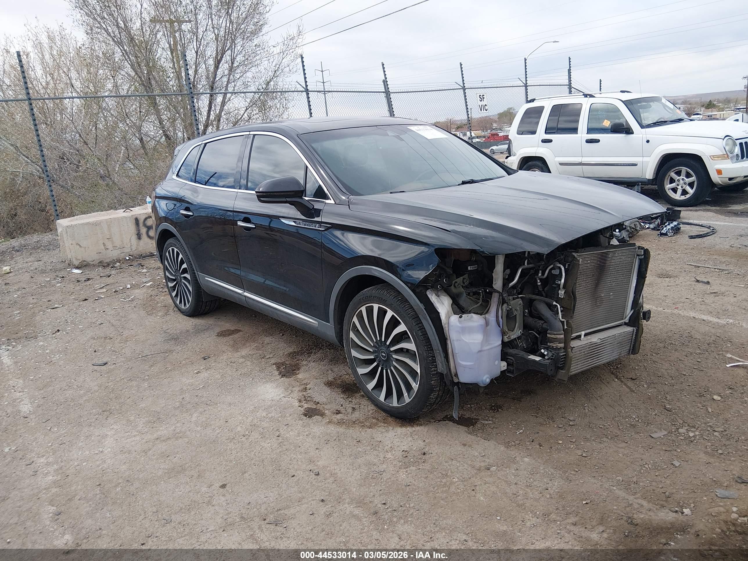 2019 Lincoln Nautilus Black Label Black vin: 2LMPJ7J94KBL18657