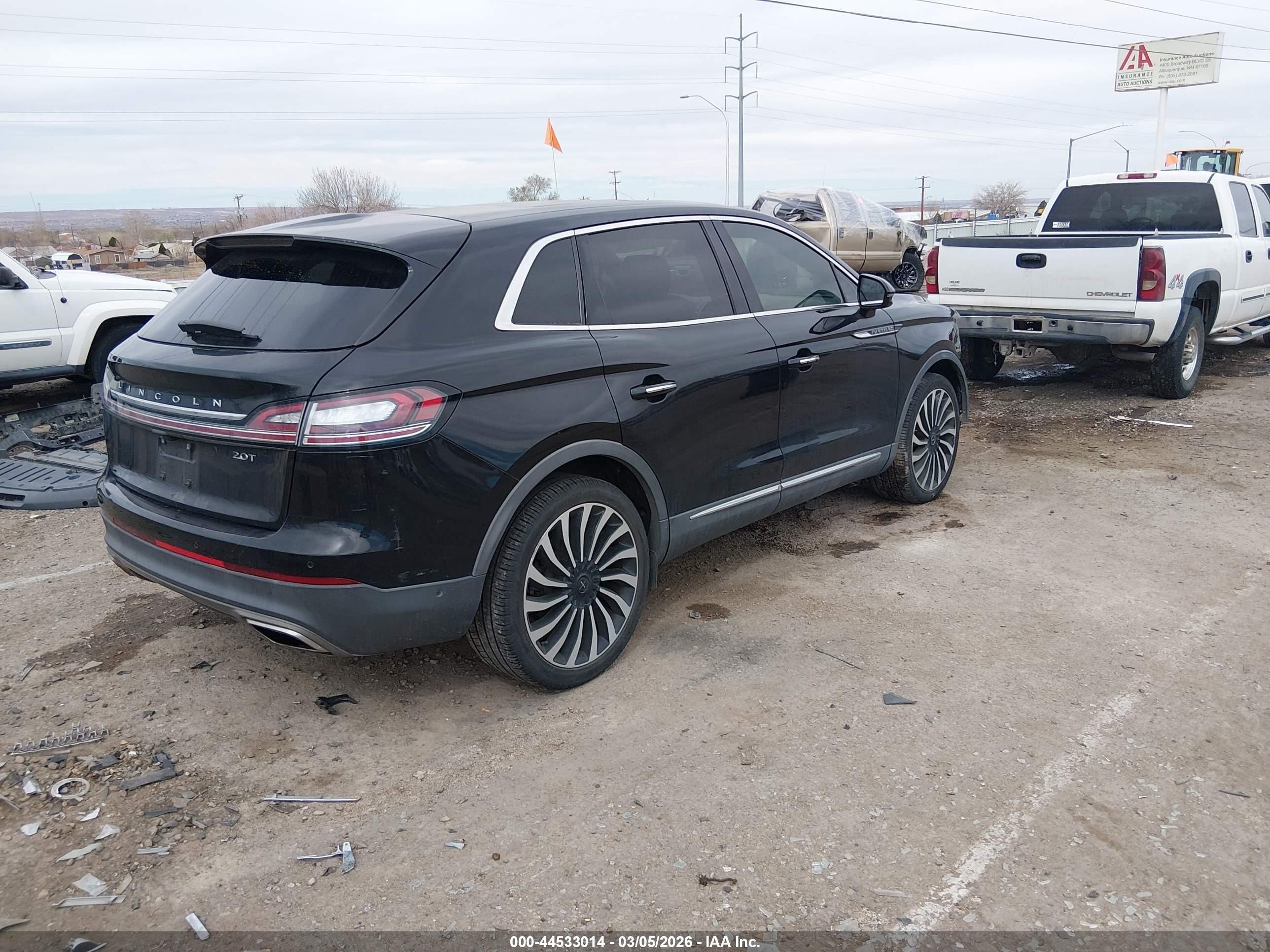 2019 Lincoln Nautilus Black Label Черный vin: 2LMPJ7J94KBL18657