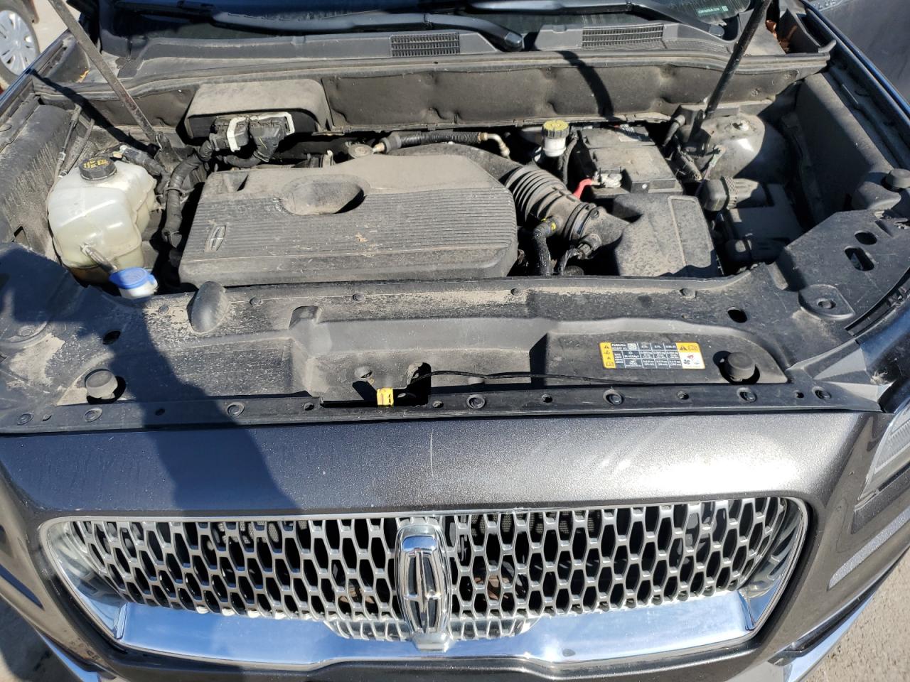 2020 Lincoln Nautilus Gray vin: 2LMPJ8J93LBL12159