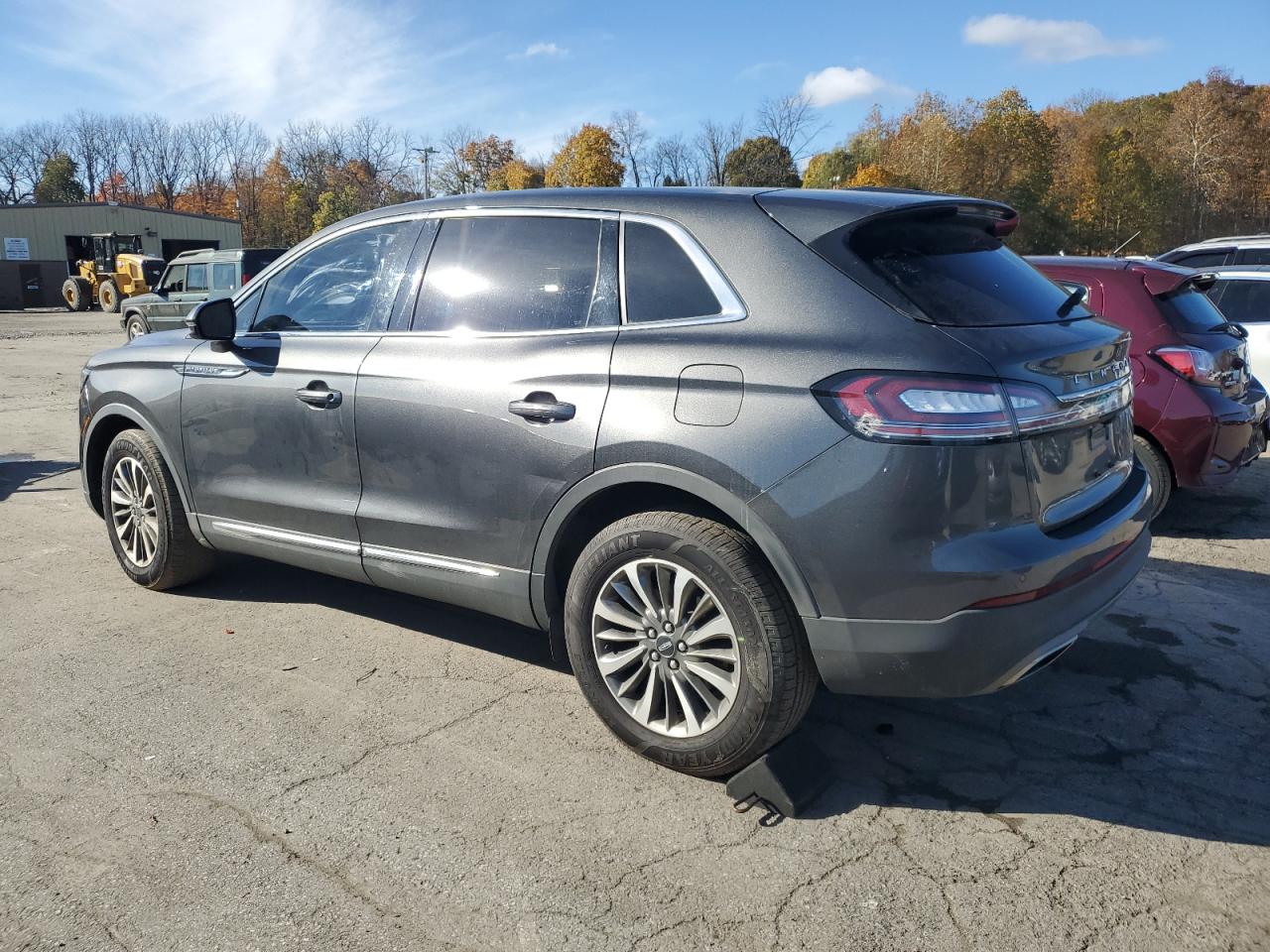 2020 Lincoln Nautilus Gray vin: 2LMPJ8J93LBL12159