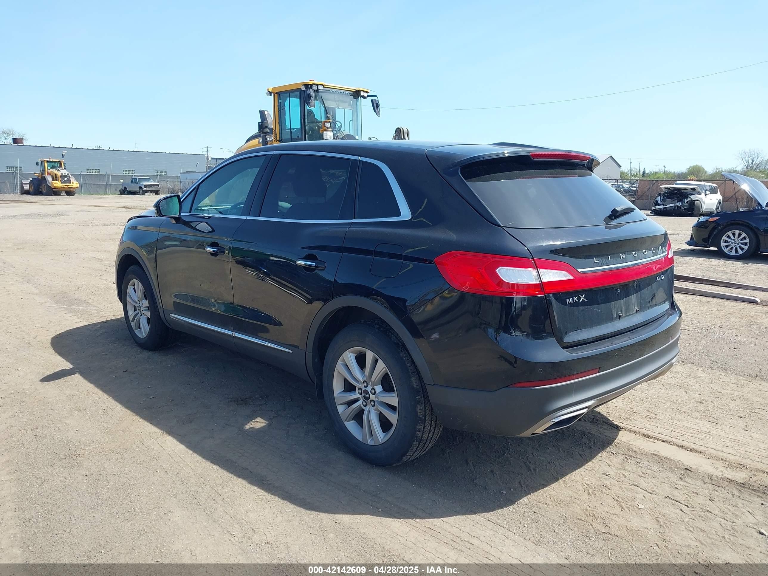 2017 Lincoln Mkx Premiere Black vin: 2LMPJ8JR9HBL21889
