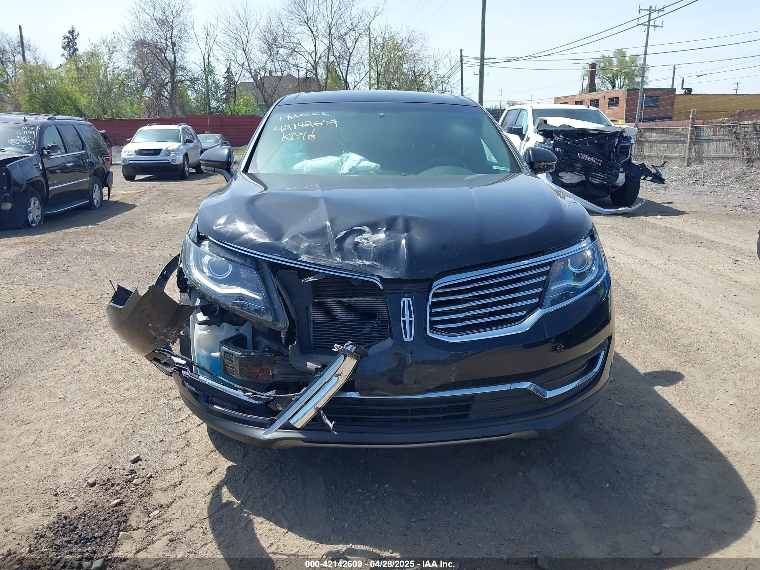2017 Lincoln Mkx Premiere Black vin: 2LMPJ8JR9HBL21889