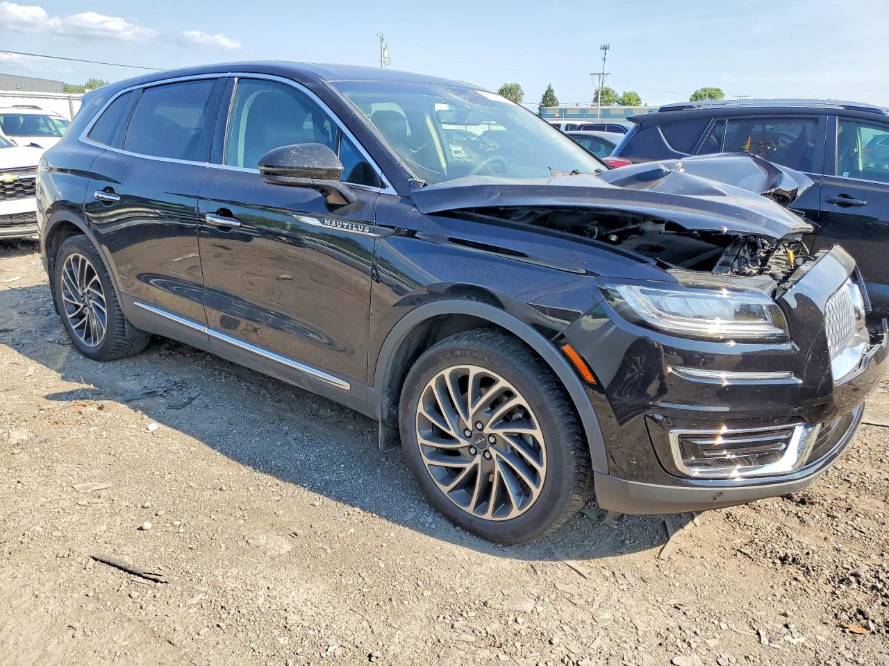 2020 Lincoln Nautilus Reserve Black vin: 2LMPJ8K90LBL09766