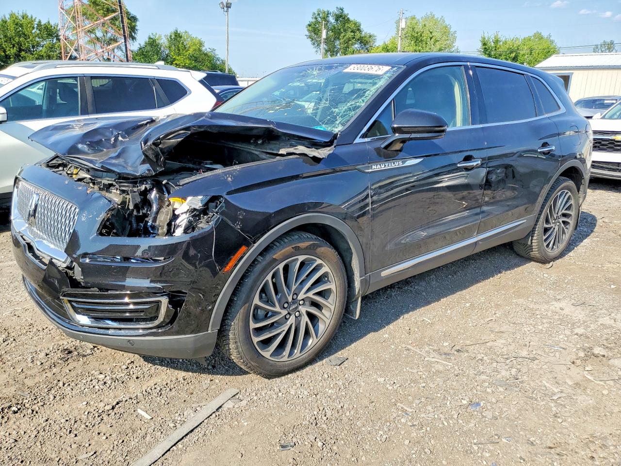 2020 Lincoln Nautilus Reserve Black vin: 2LMPJ8K90LBL09766