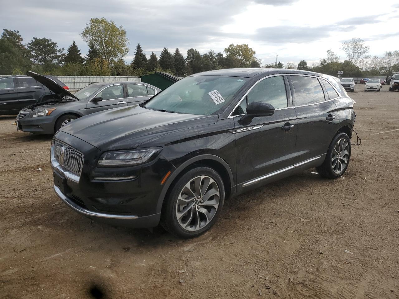 2023 Lincoln Nautilus Reserve Black vin: 2LMPJ8K91PBL15226