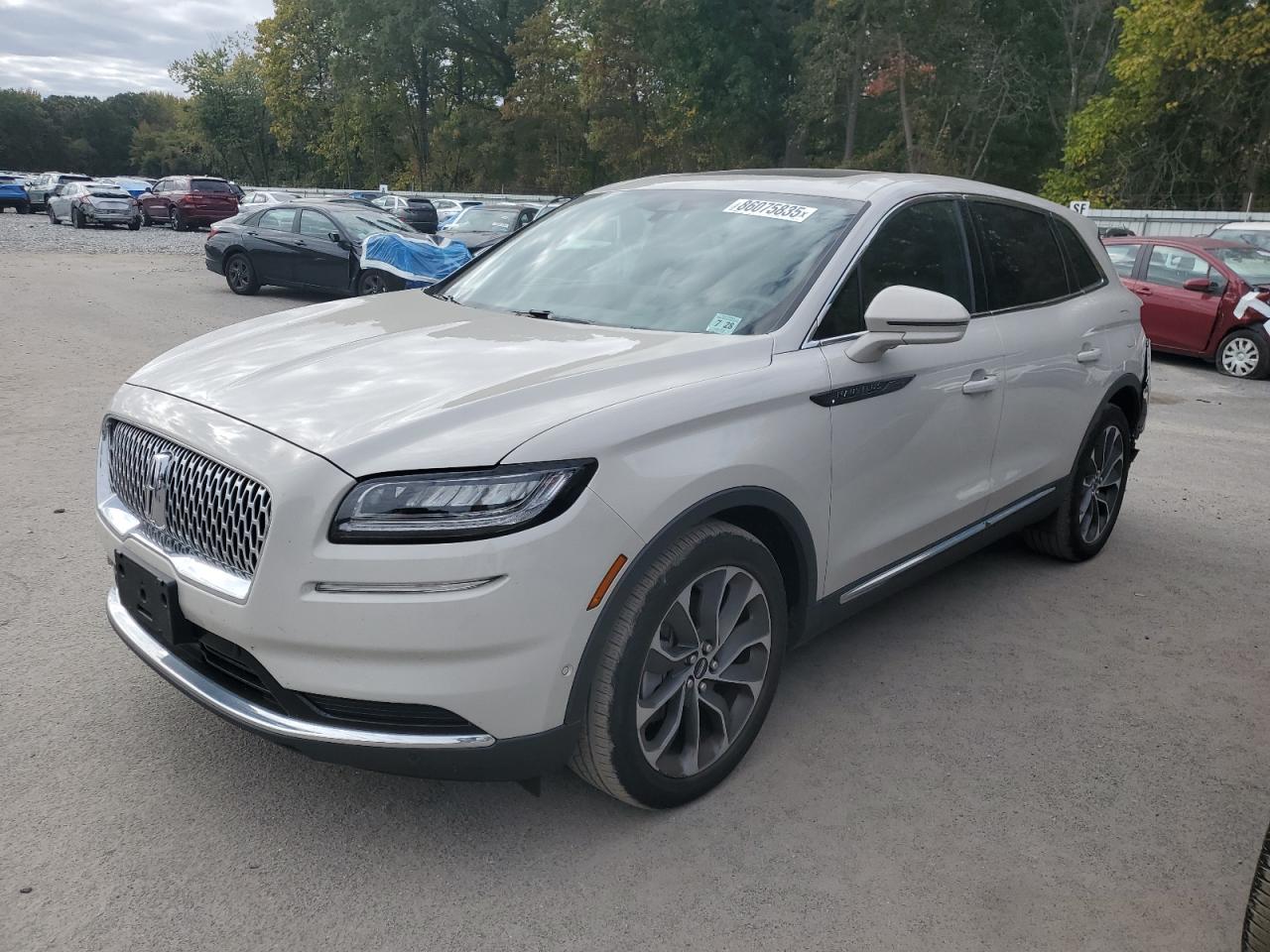 2023 Lincoln Nautilus Reserve Gray vin: 2LMPJ8K92PBL11234