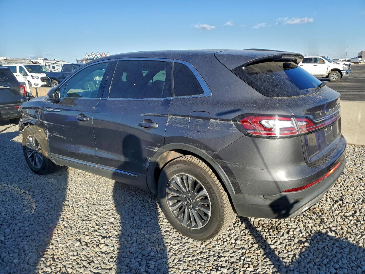 2022 Lincoln Nautilus Reserve Gray vin: 2LMPJ8K93NBL06251