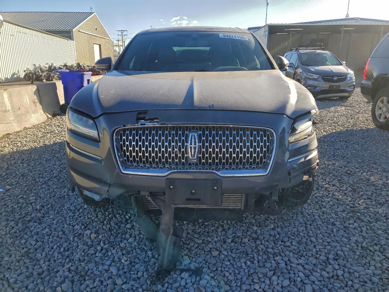 2022 Lincoln Nautilus Reserve Gray vin: 2LMPJ8K93NBL06251