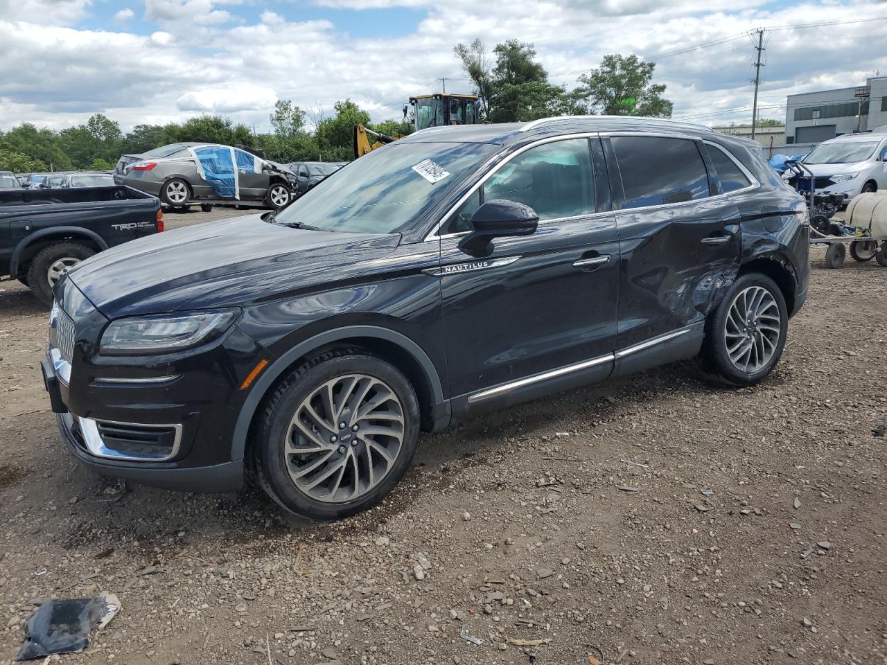 2020 Lincoln Nautilus Reserve Black vin: 2LMPJ8K99LBL20152