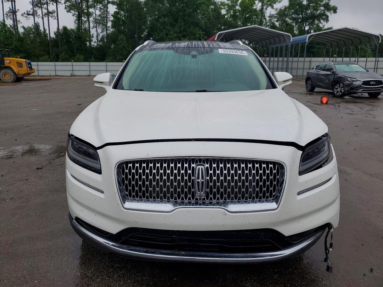 2022 Lincoln Nautilus Reserve White vin: 2LMPJ8KP7NBL15758