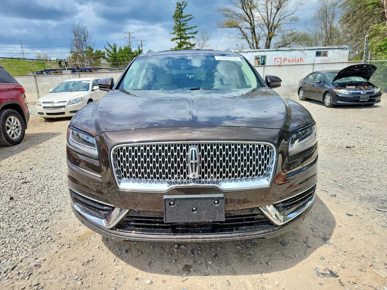 2020 Lincoln Nautilus Reserve Brown vin: 2LMPJ8KP8LBL15491