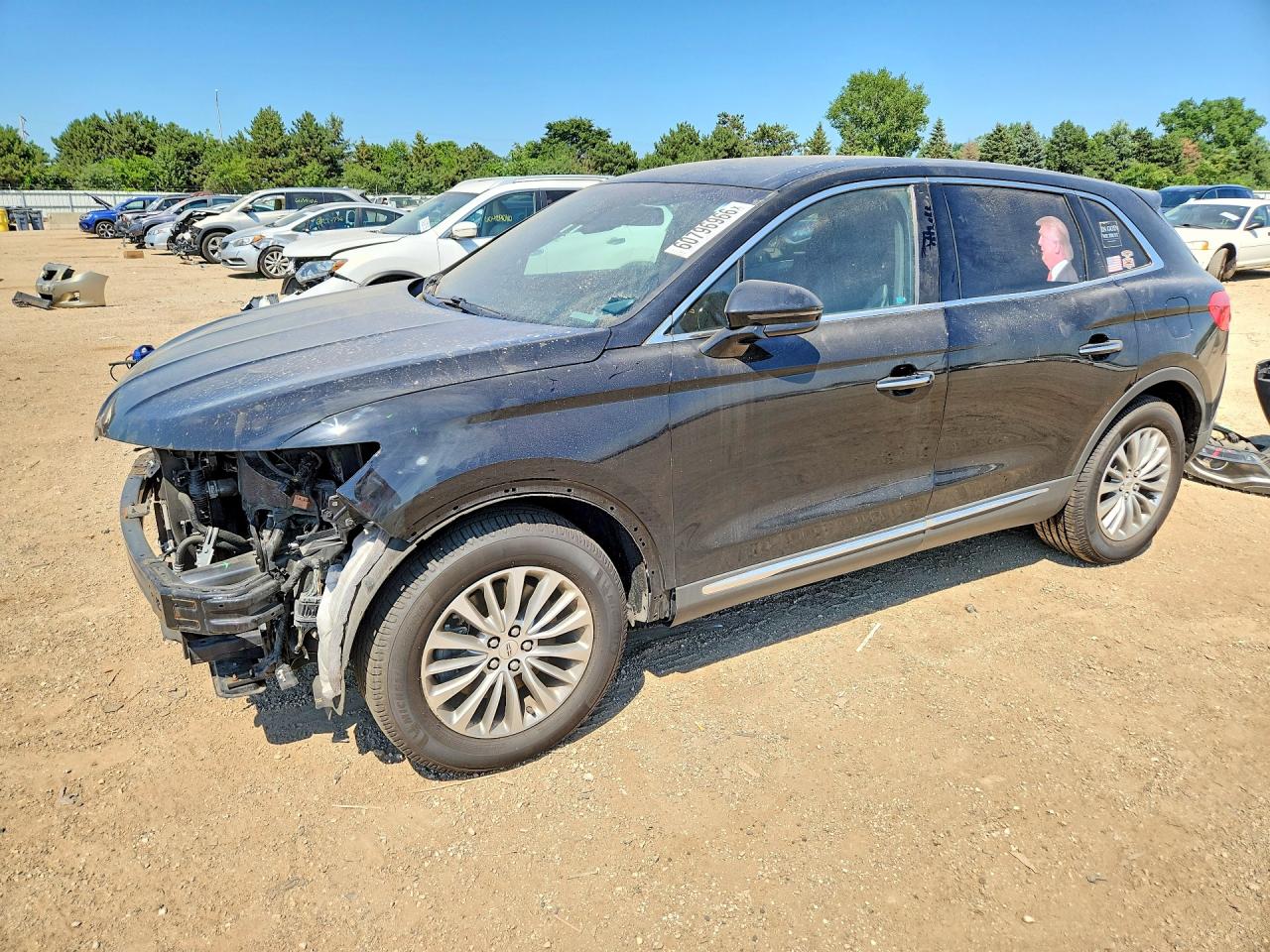 2018 Lincoln Mkx Select Black vin: 2LMPJ8KR2JBL38604