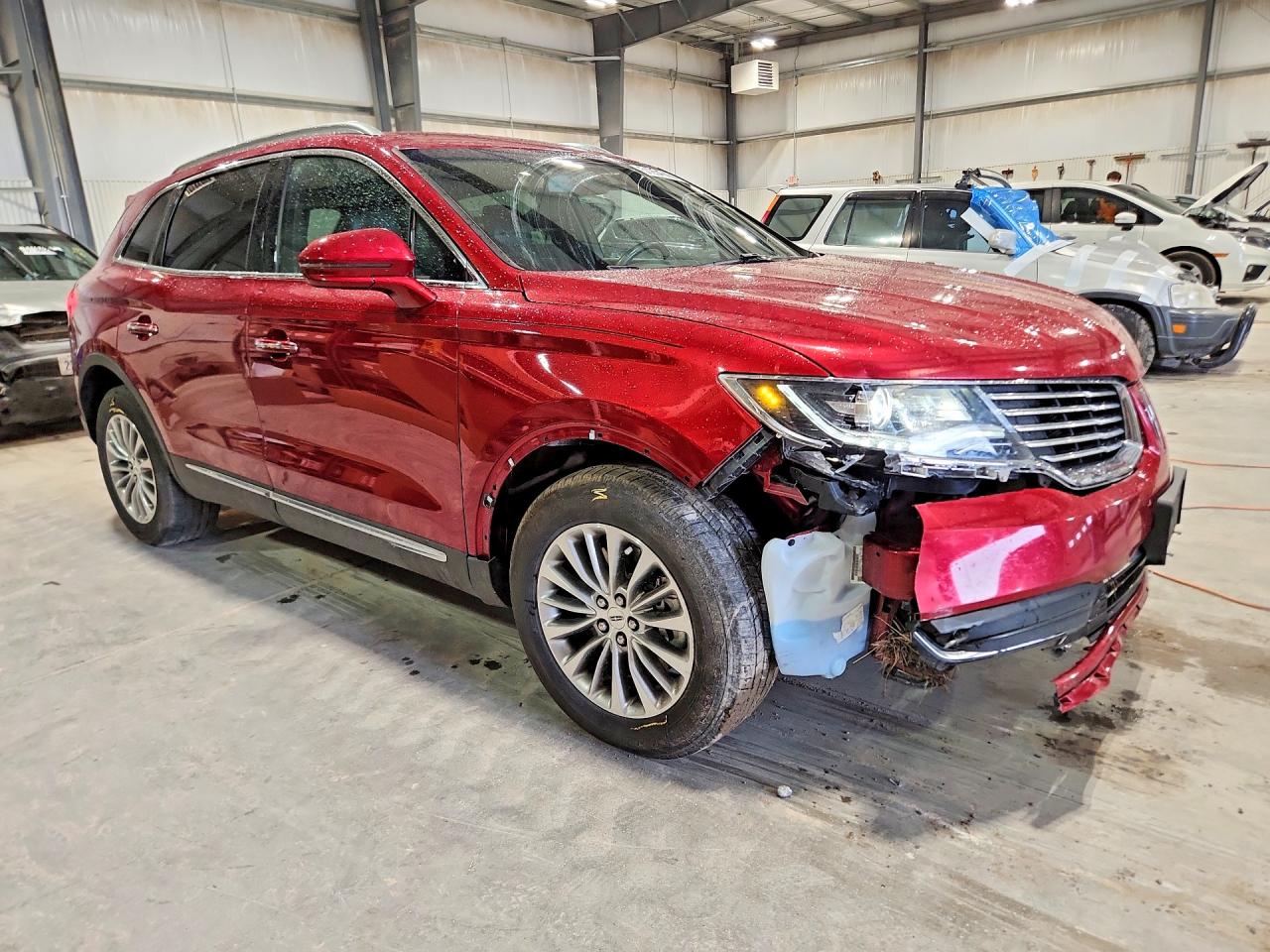 2017 Lincoln Mkx Select Burgundy vin: 2LMPJ8KR5HBL44956