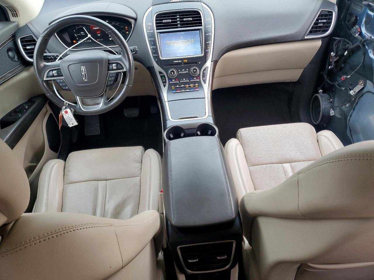 2019 Lincoln Nautilus Reserve Синий vin: 2LMPJ8L92KBL46282