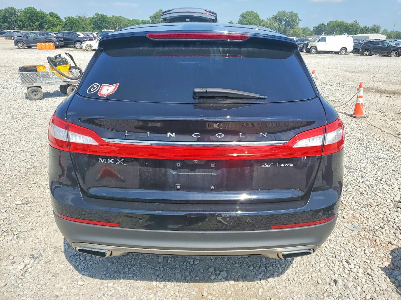 2018 Lincoln Mkx Reserve Black vin: 2LMPJ8LP0JBL22477