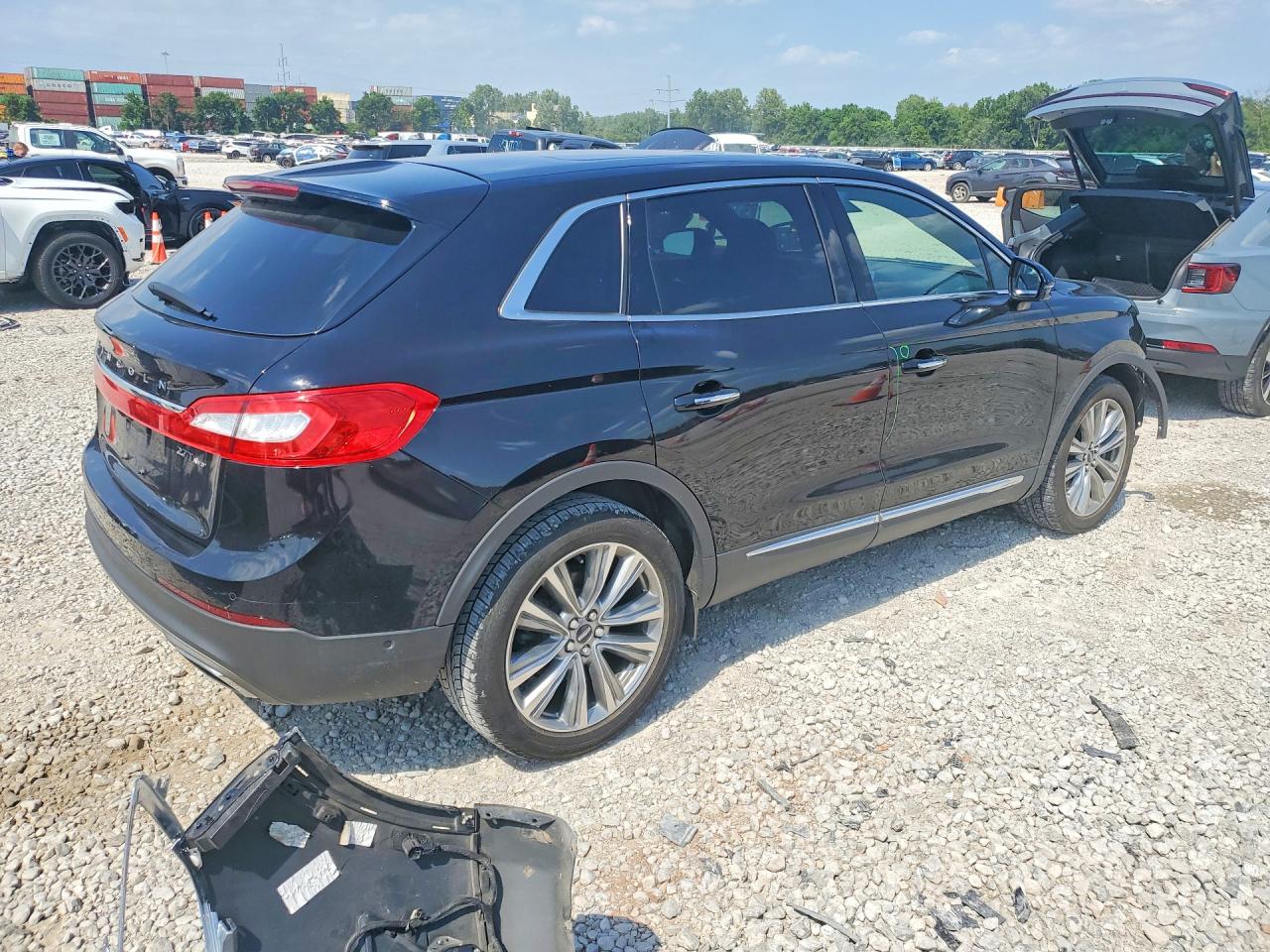 2018 Lincoln Mkx Reserve Black vin: 2LMPJ8LP0JBL22477