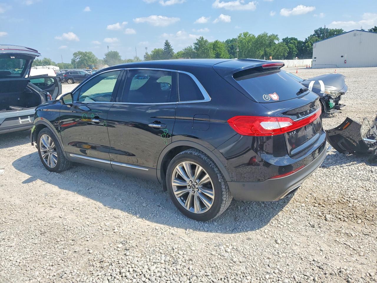 2018 Lincoln Mkx Reserve Black vin: 2LMPJ8LP0JBL22477
