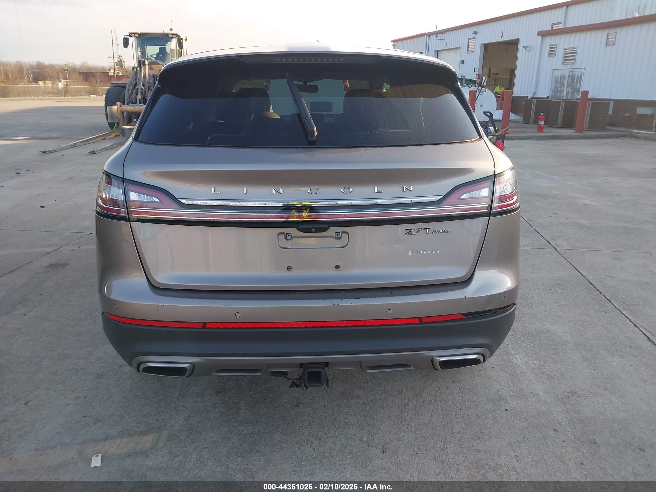 2019 Lincoln Nautilus Reserve Brown vin: 2LMPJ8LP1KBL51391