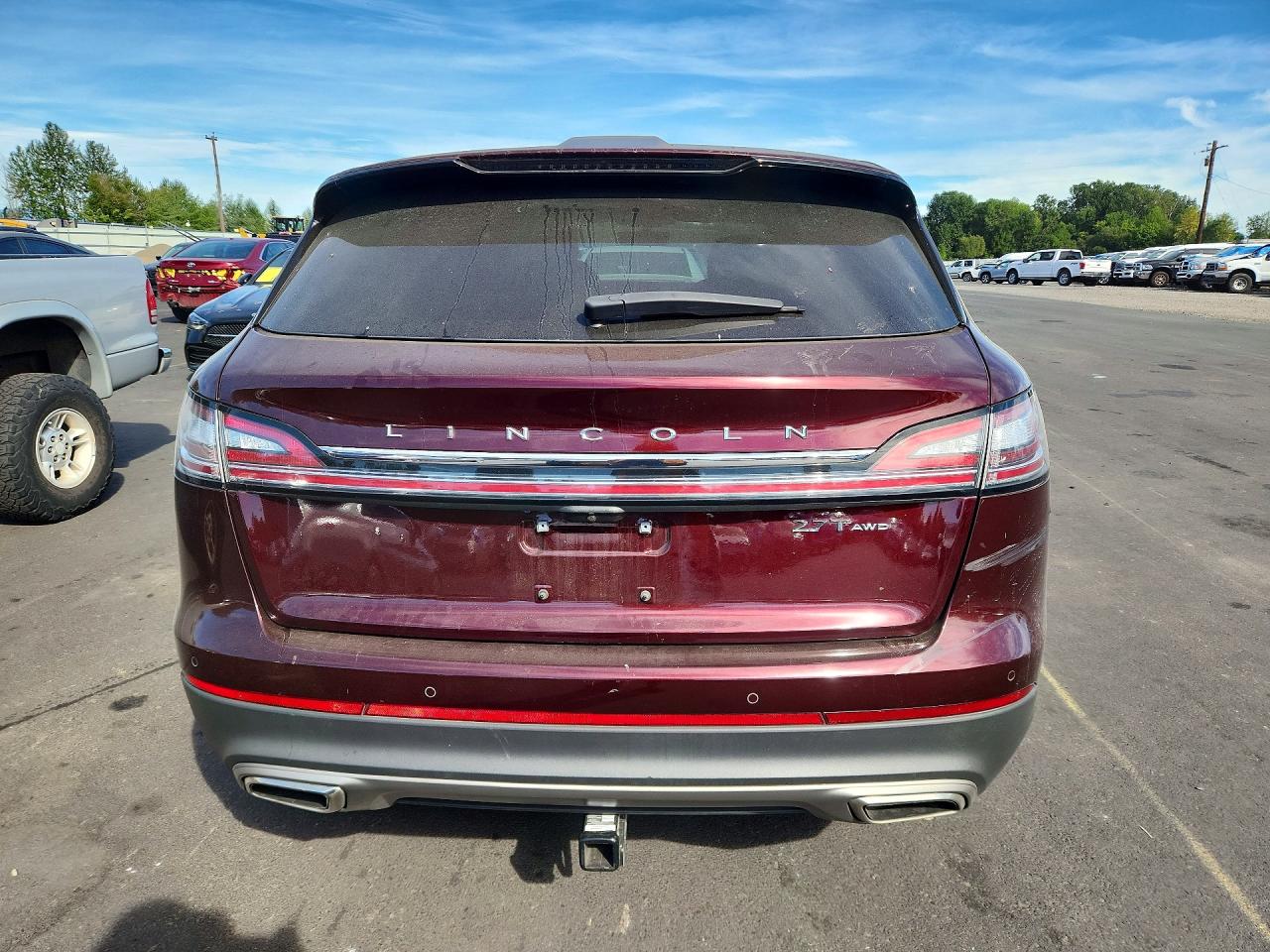 2019 Lincoln Nautilus Reserve Burgundy vin: 2LMPJ8LP3KBL12527