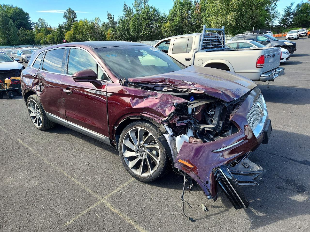 2019 Lincoln Nautilus Reserve Burgundy vin: 2LMPJ8LP3KBL12527