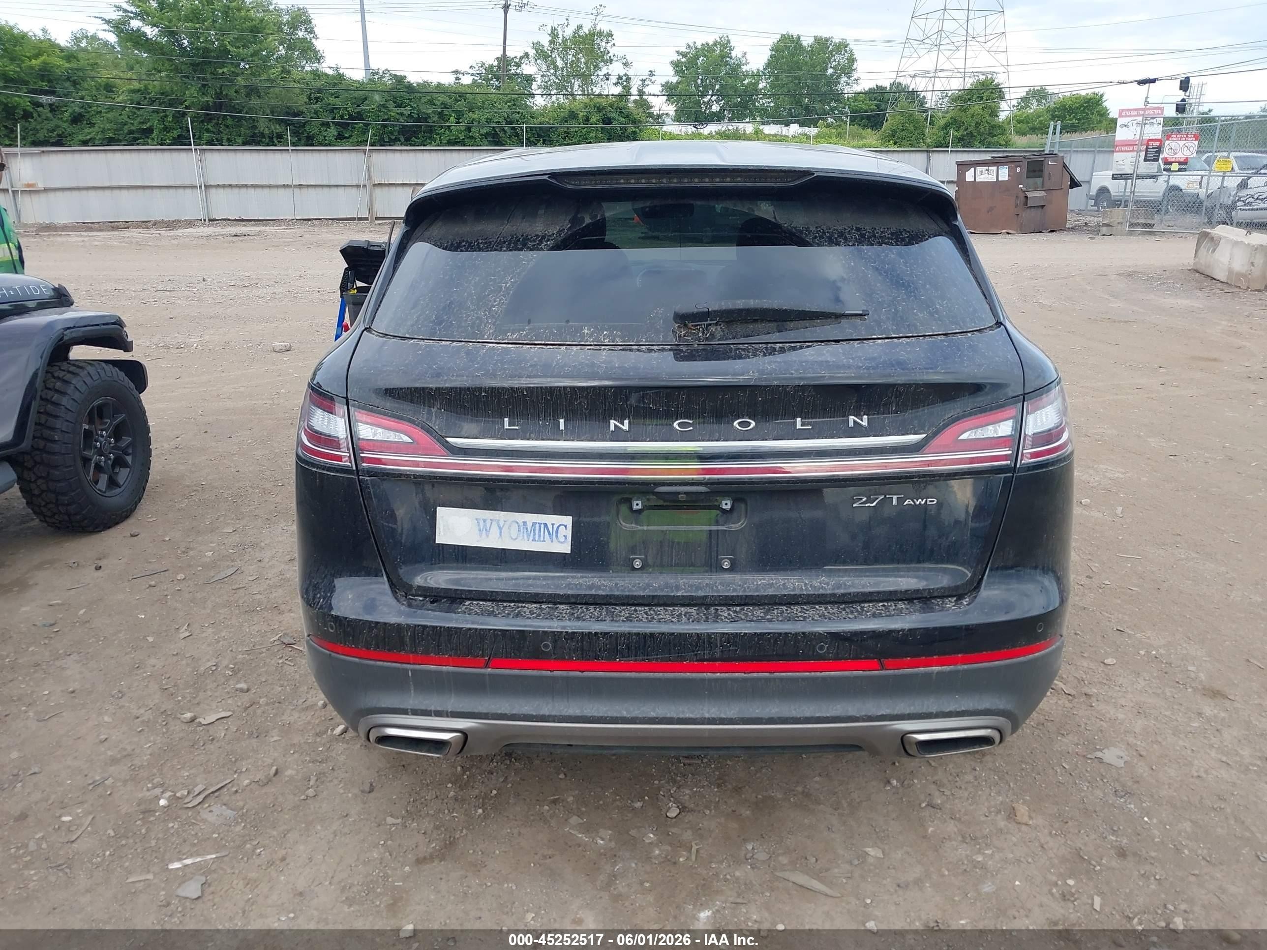 2019 Lincoln Nautilus Reserve Black vin: 2LMPJ8LP3KBL21728