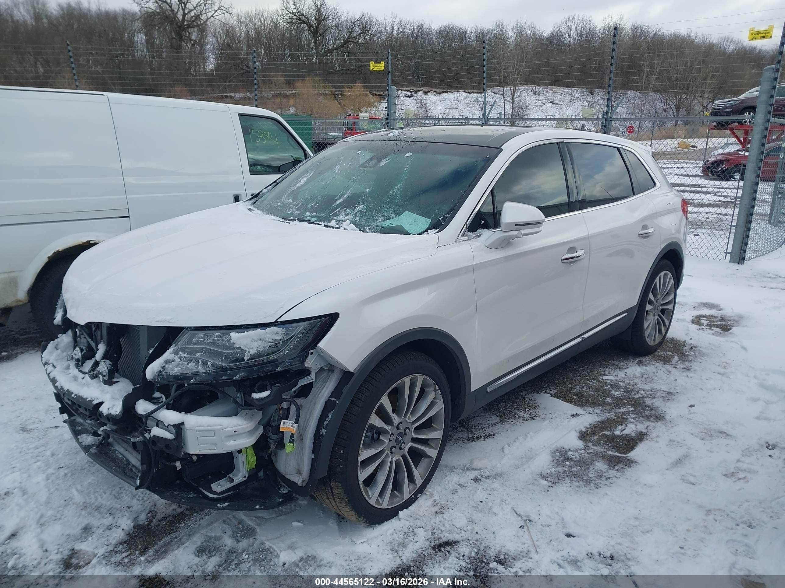 2018 Lincoln Mkx Reserve White vin: 2LMPJ8LP4JBL34972