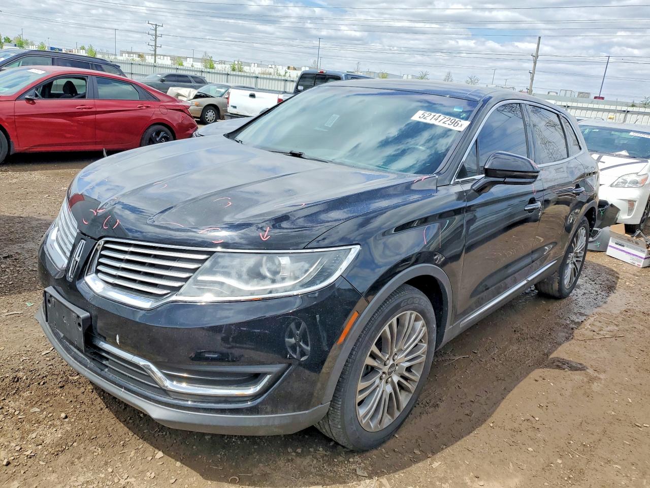 2018 Lincoln Mkx Reserve Black vin: 2LMPJ8LR3JBL23351