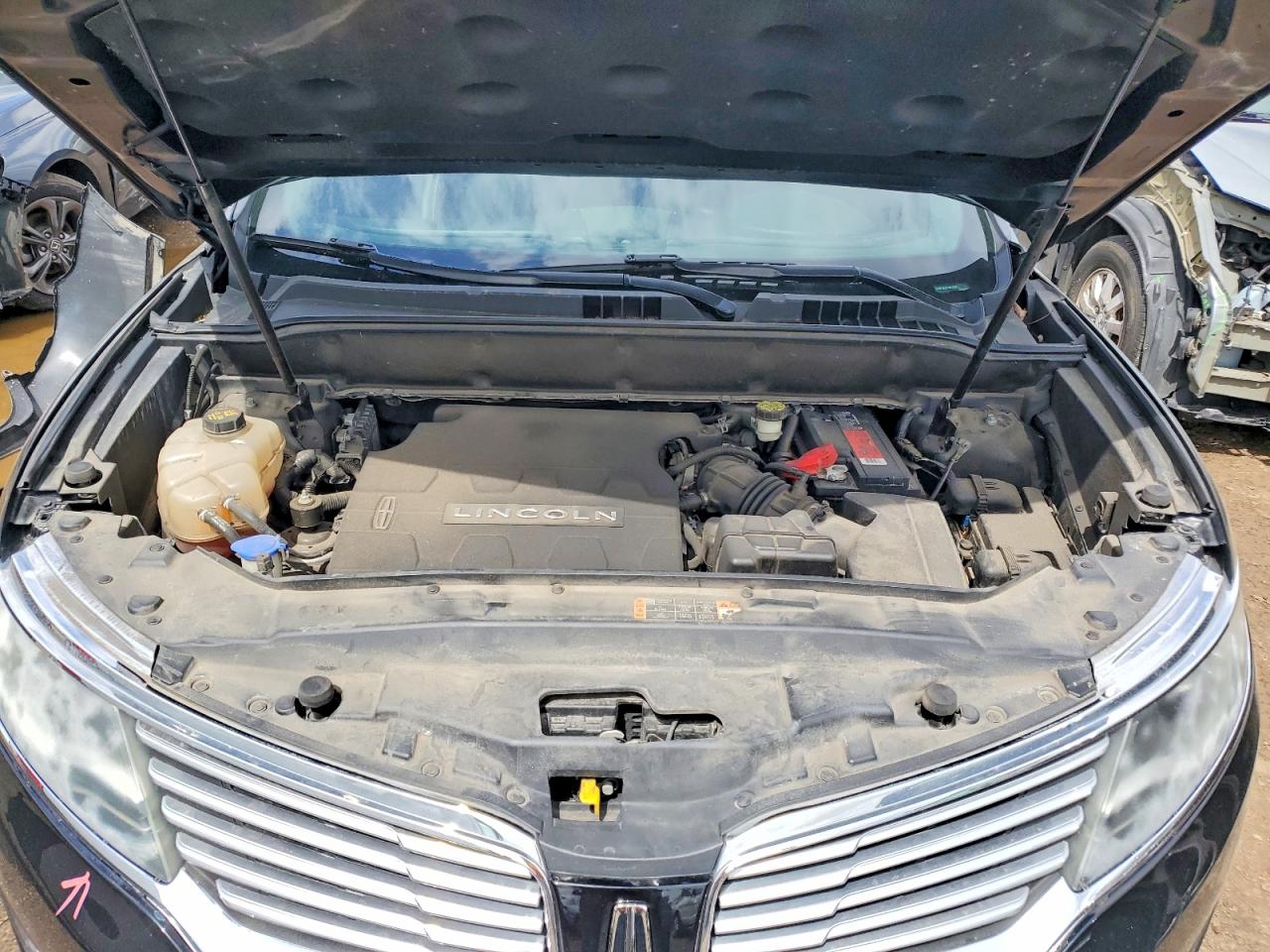 2018 Lincoln Mkx Reserve Черный vin: 2LMPJ8LR3JBL23351