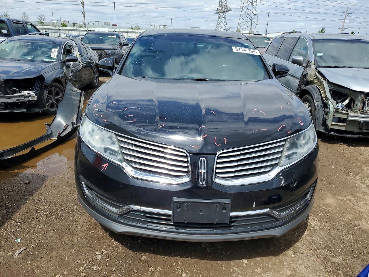 2018 Lincoln Mkx Reserve Черный vin: 2LMPJ8LR3JBL23351