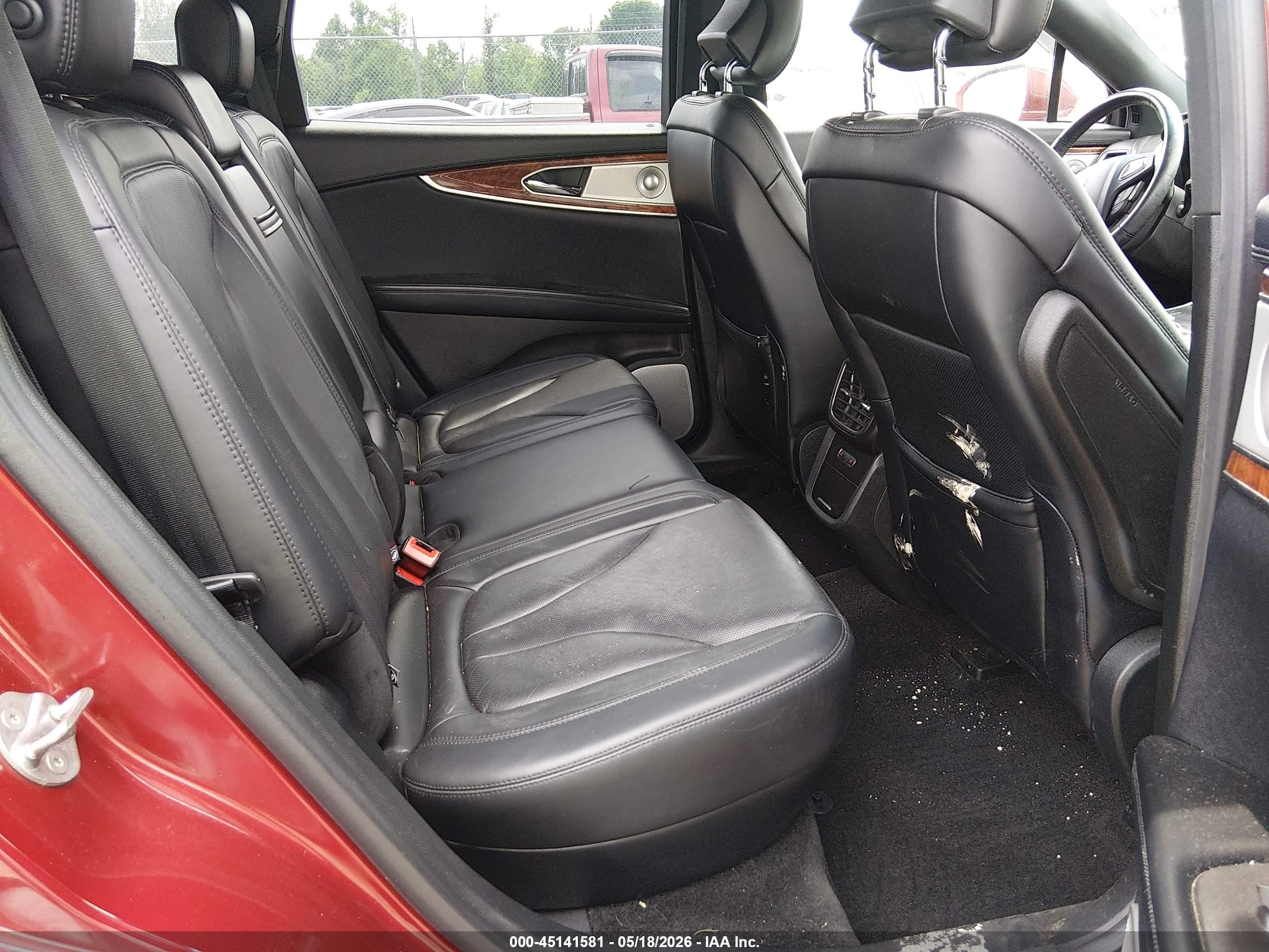 2018 Lincoln Mkx Reserve Red vin: 2LMPJ8LR5JBL11475