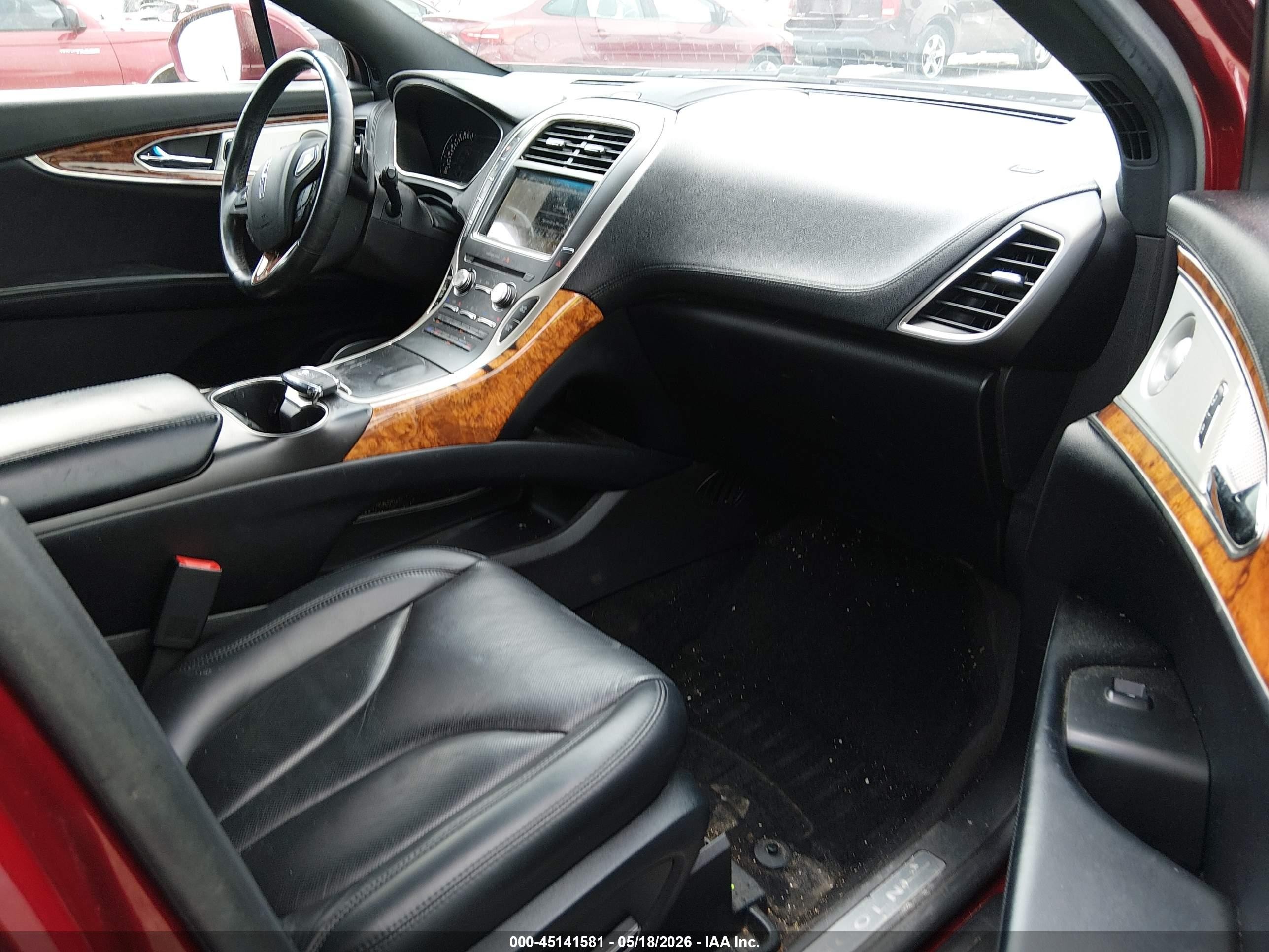 2018 Lincoln Mkx Reserve Red vin: 2LMPJ8LR5JBL11475