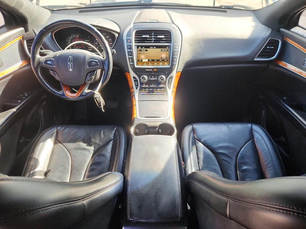 2017 Lincoln Mkx Reserve Black vin: 2LMPJ8LR7HBL50658