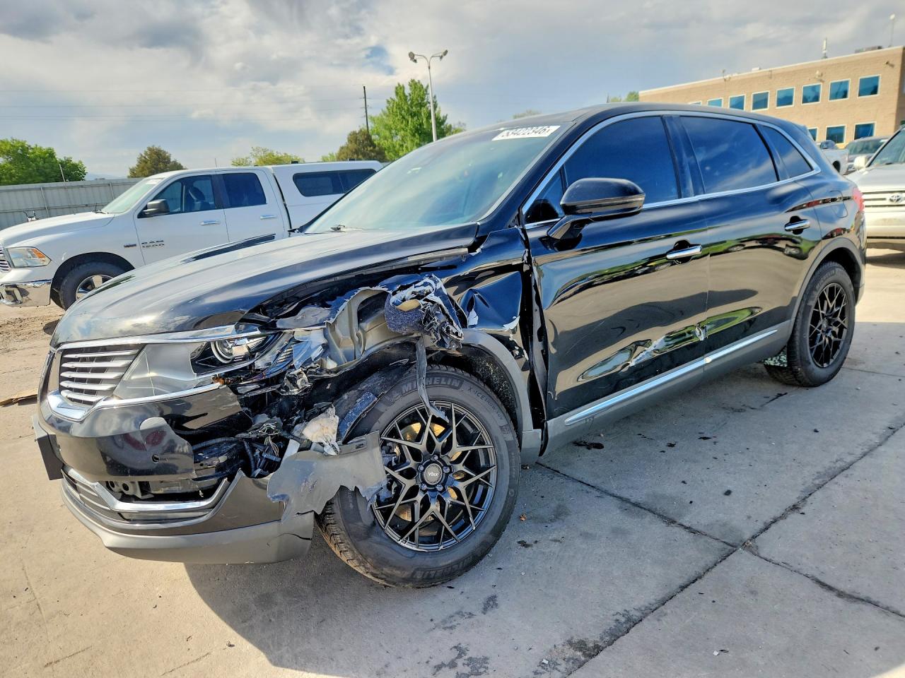 2017 Lincoln Mkx Reserve Black vin: 2LMPJ8LR7HBL50658
