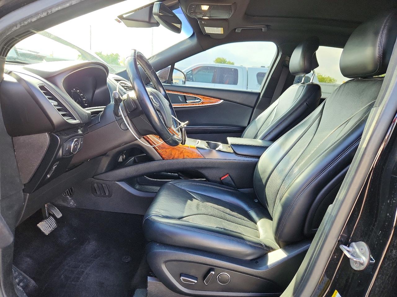 2017 Lincoln Mkx Reserve Black vin: 2LMPJ8LR7HBL50658