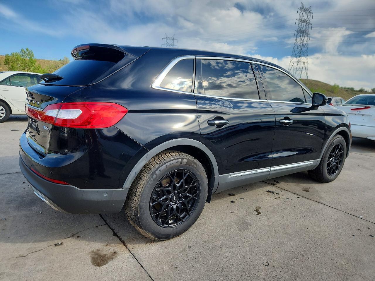2017 Lincoln Mkx Reserve Black vin: 2LMPJ8LR7HBL50658