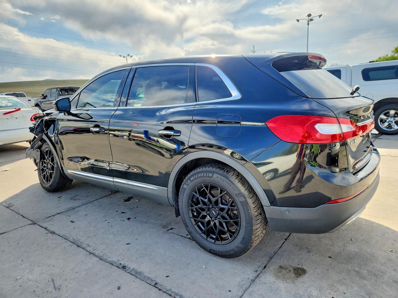 2017 Lincoln Mkx Reserve Black vin: 2LMPJ8LR7HBL50658
