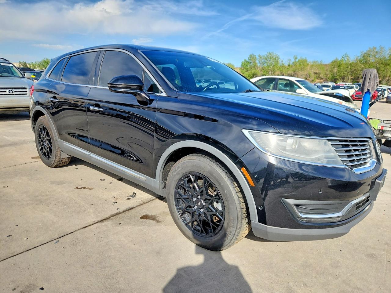 2017 Lincoln Mkx Reserve Black vin: 2LMPJ8LR7HBL50658