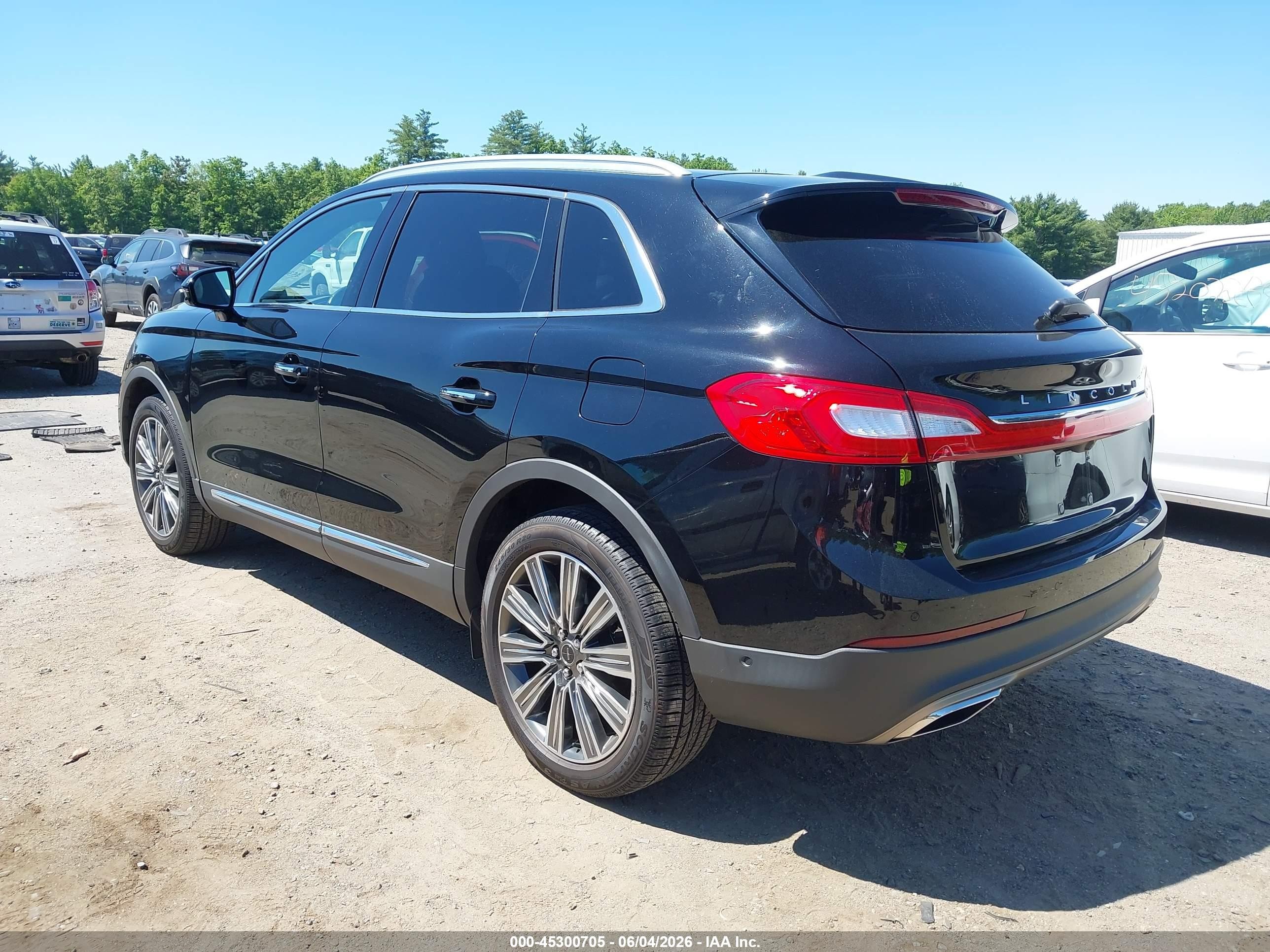 2016 Lincoln Mkx Black Label Black vin: 2LMPJ9JP3GBL47343
