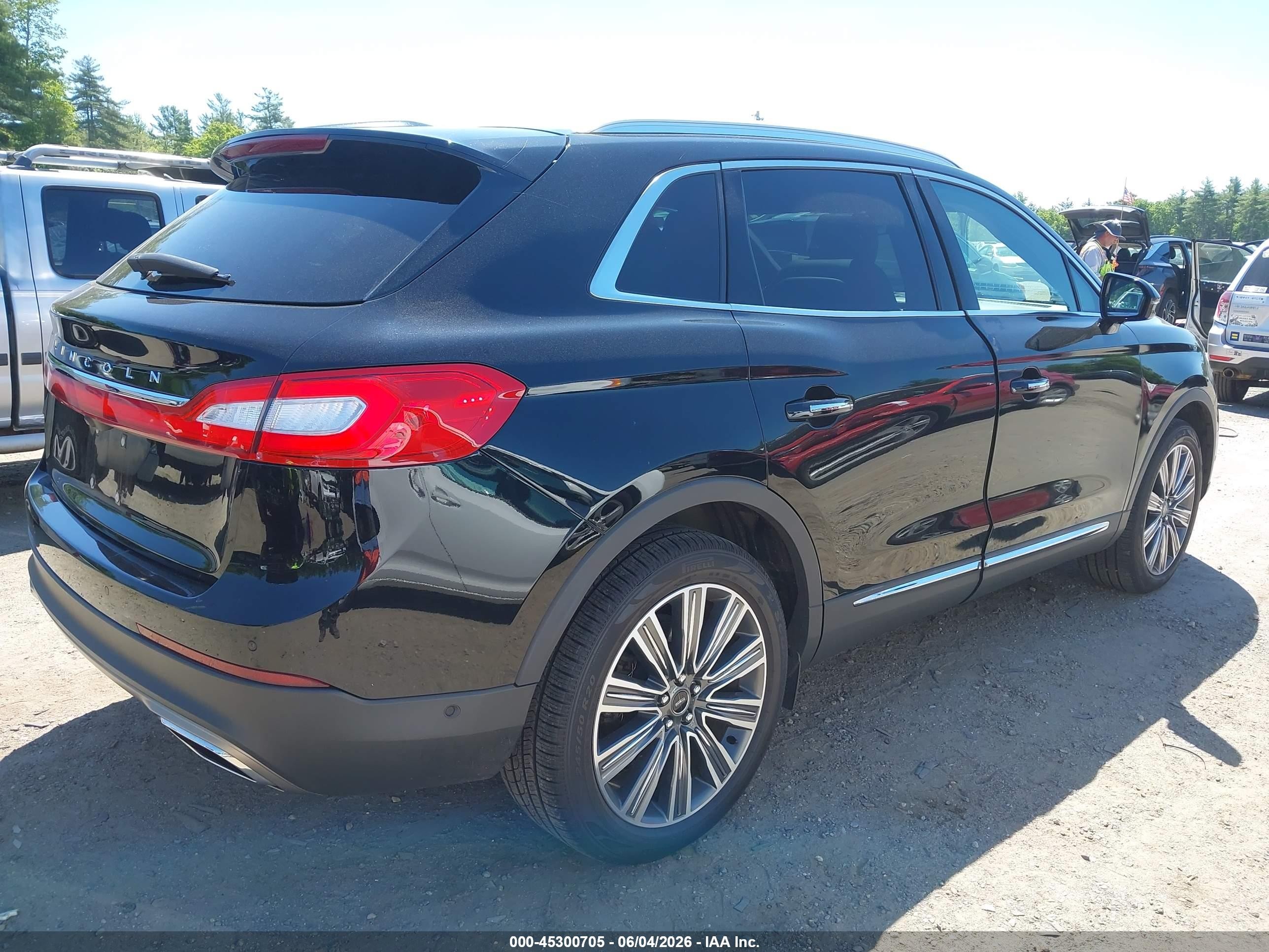 2016 Lincoln Mkx Black Label Black vin: 2LMPJ9JP3GBL47343