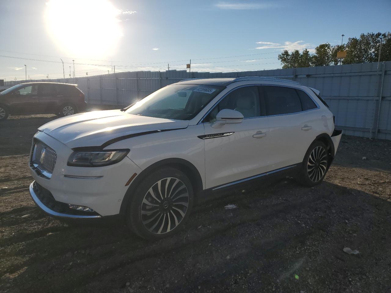 2021 Lincoln Nautilus Black Label White vin: 2LMPJ9JP6MBL00237